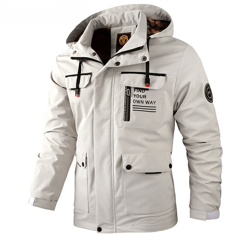 Men'S Fashion Light Jacket - Giacca a vento casual da uomo