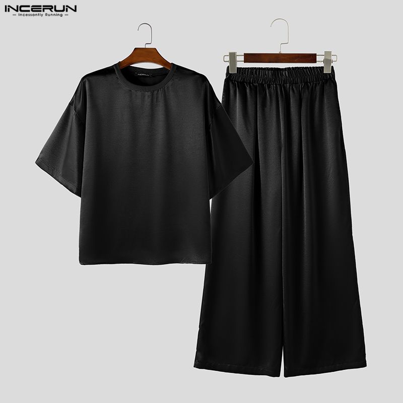 Men'S Fashion Loose Pants - Completi da Uomo INCERUN: Set Due
