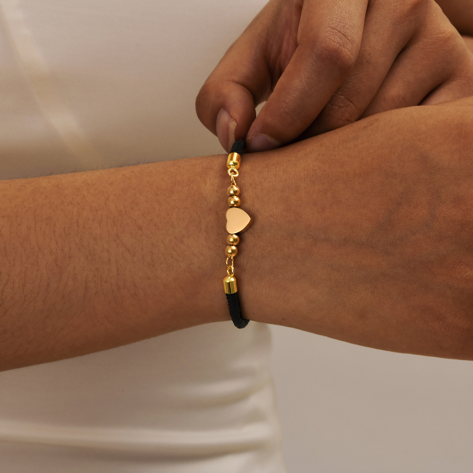 Milan Men'S Fashion - Bracciale in corda milano in acciaio