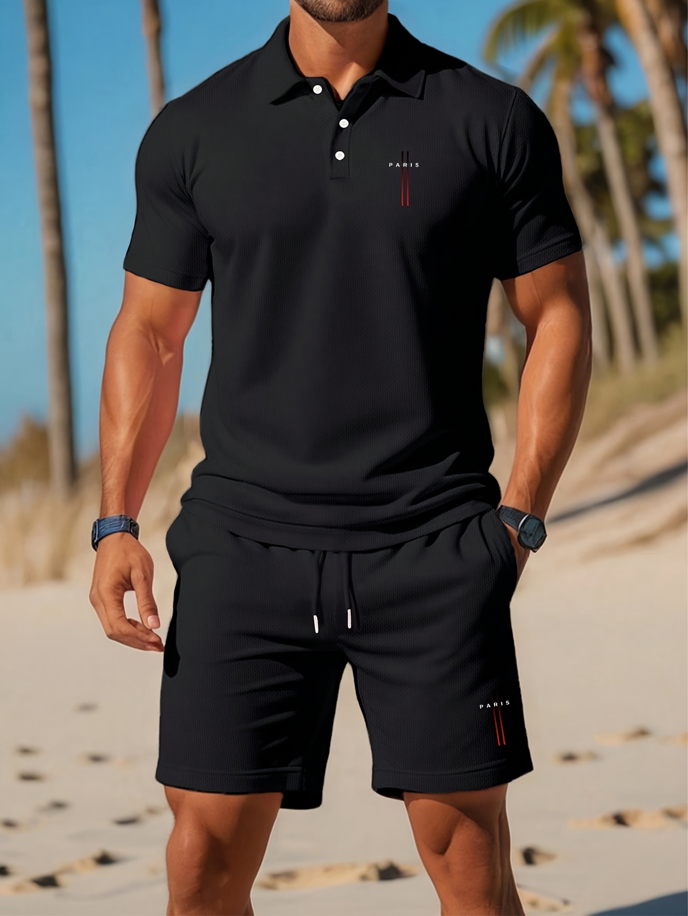Men'S Fashion Polo Shirt - Completo Polo Uomo Estivo 2026 -