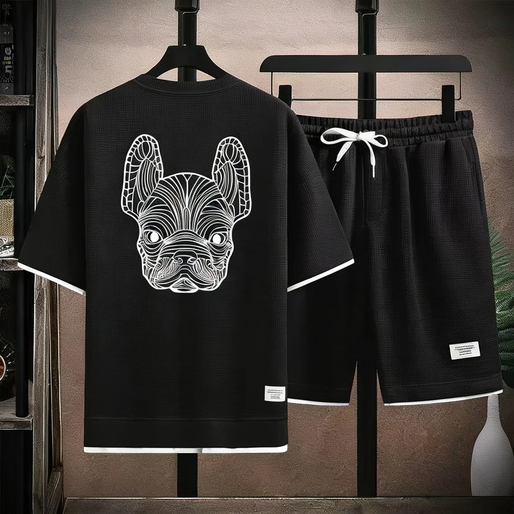 Queer Men'S Fashion - Set estivo da uomo a maniche