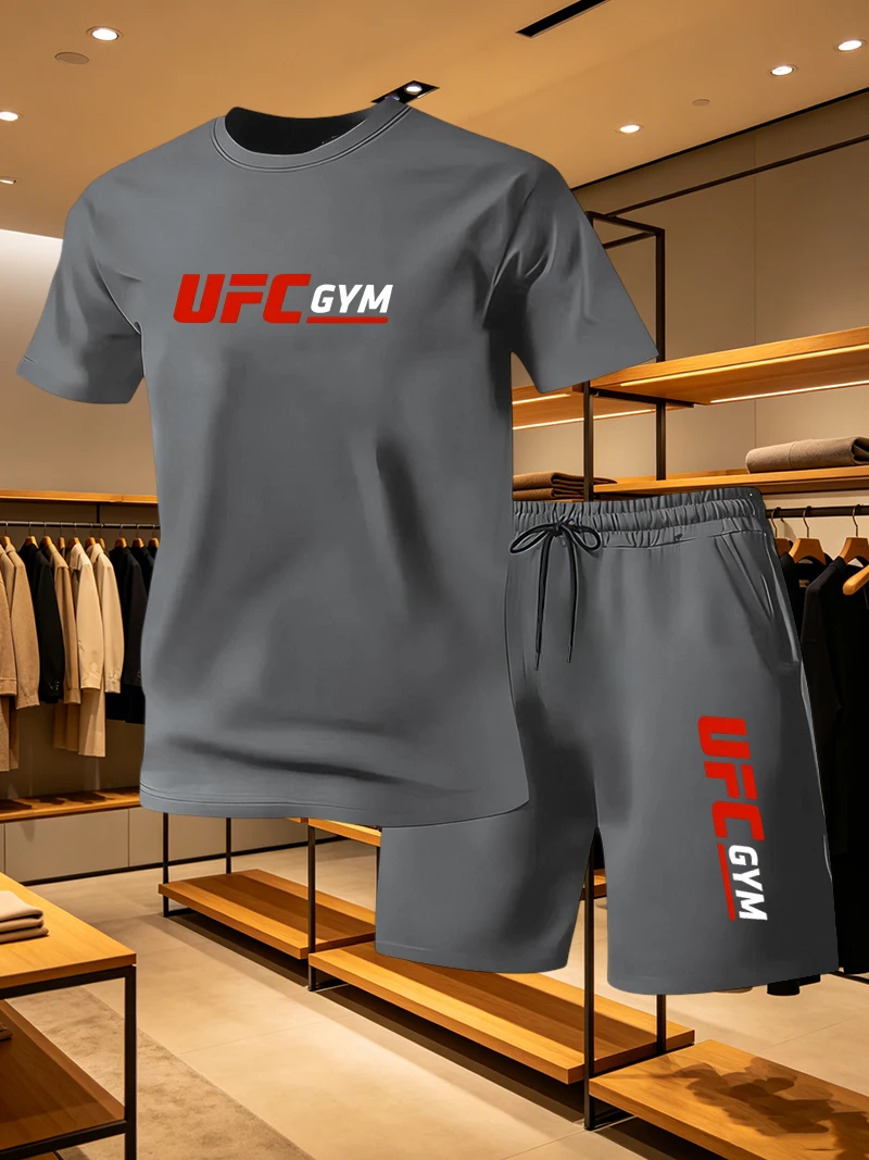 Queer Men'S Fashion - Completo Sportivo Estivo da Uomo: T-shirt