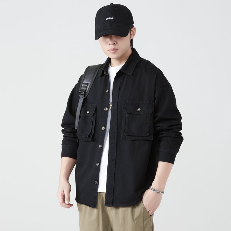 Men'S Fashion X - Camicie per utensili in puro cotone