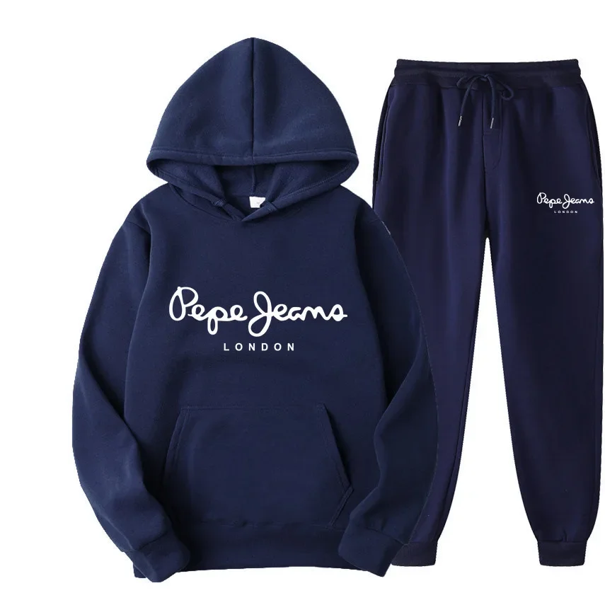 Streetwear Hoodie - Tuta Sportiva con Cappuccio Stampata per