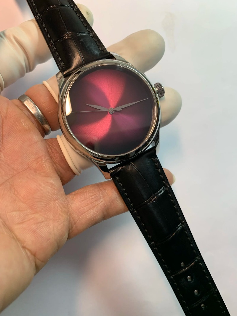 Mens Fashion Bracelet - Orologio Senza Quadrante, Movimento Svizzero ETA2824