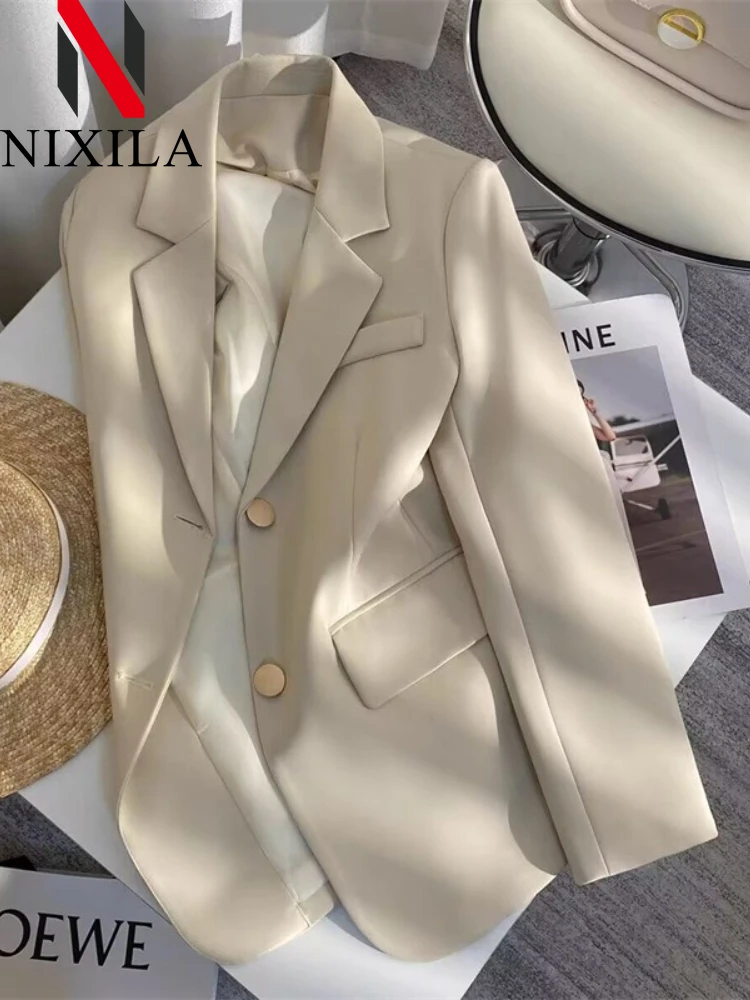 Men'S Fashion X - Blazer Doppiopetto da Donna, Elegante Cappotto