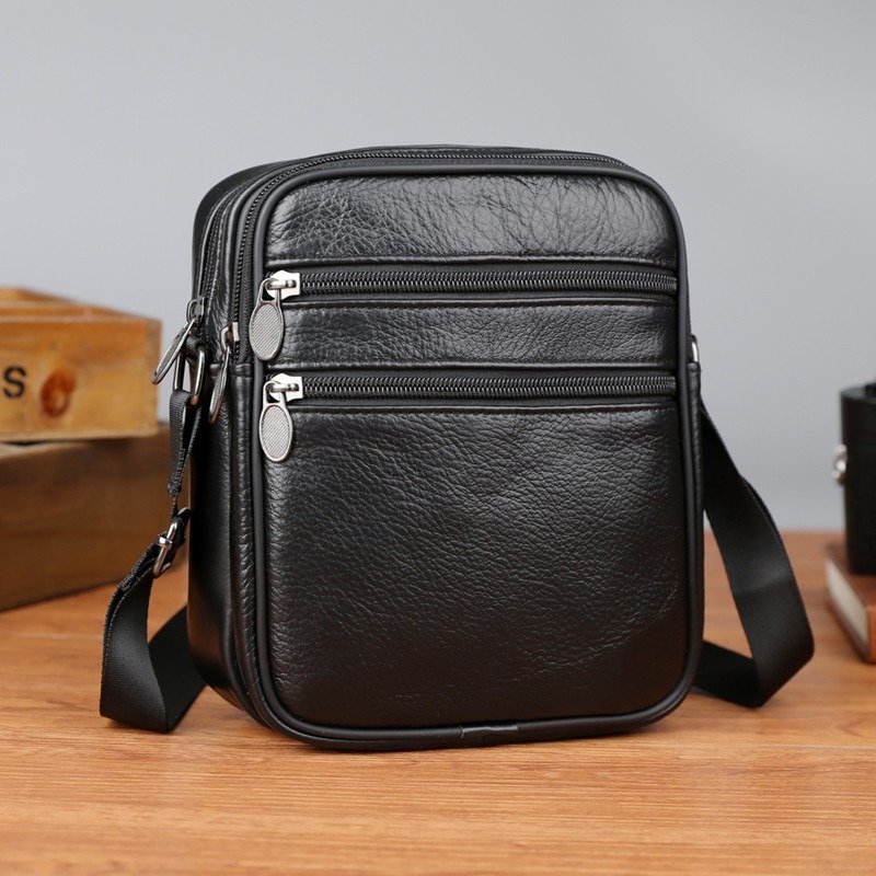 Fashion Harness Men - Borsa a Tracolla da Uomo in