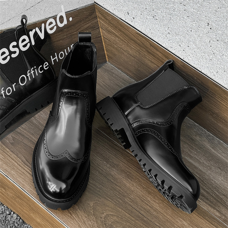 Chelsea Boots Men - stivali chelsea da ballo di moda