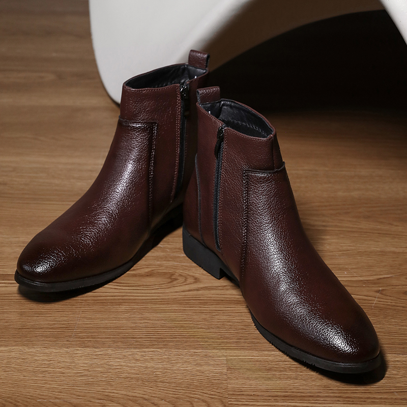 Chelsea Boots Men - Stivaletti da Uomo in Pelle Morbida