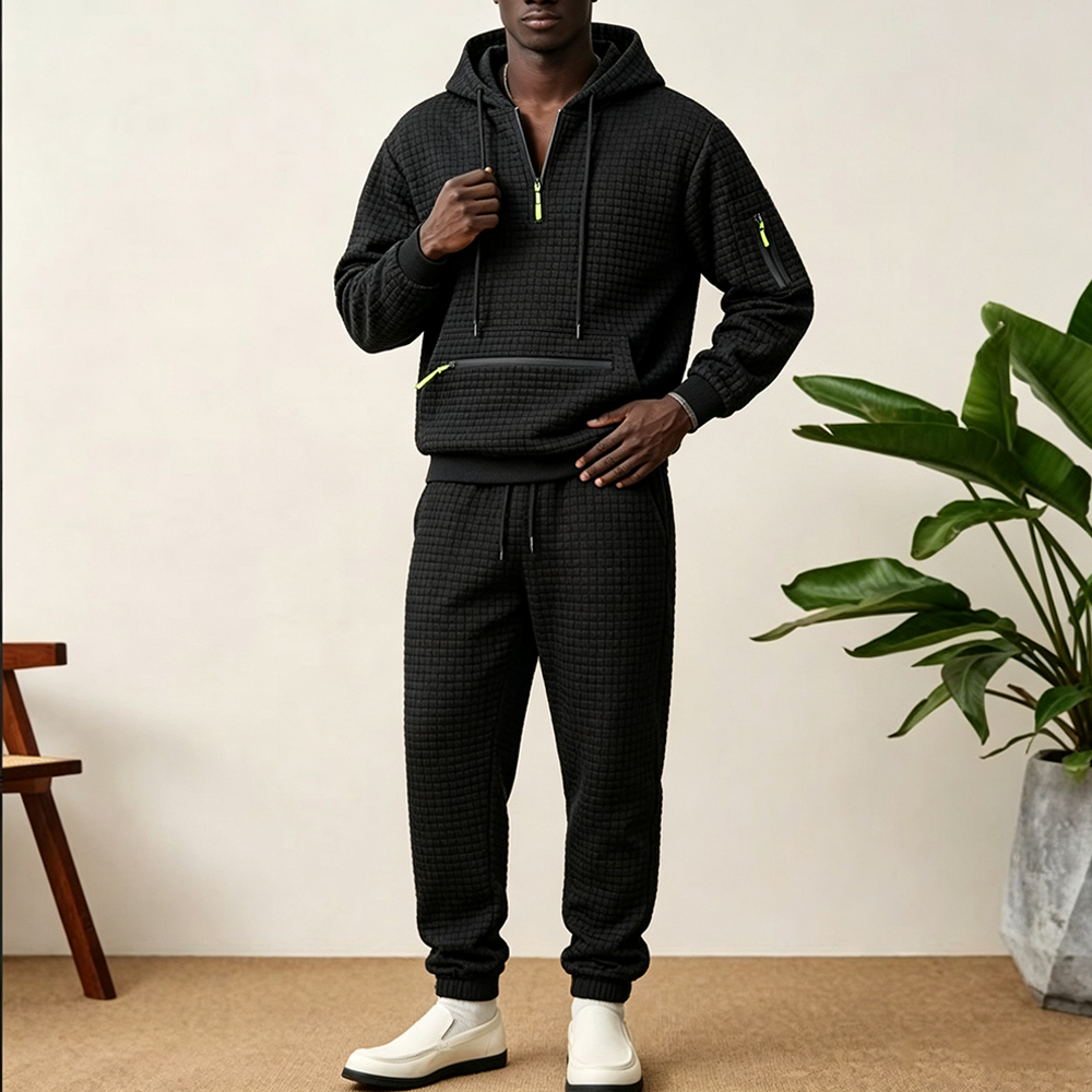 Streetwear Hoodie - Tuta Sportiva da Uomo 2 Pezzi