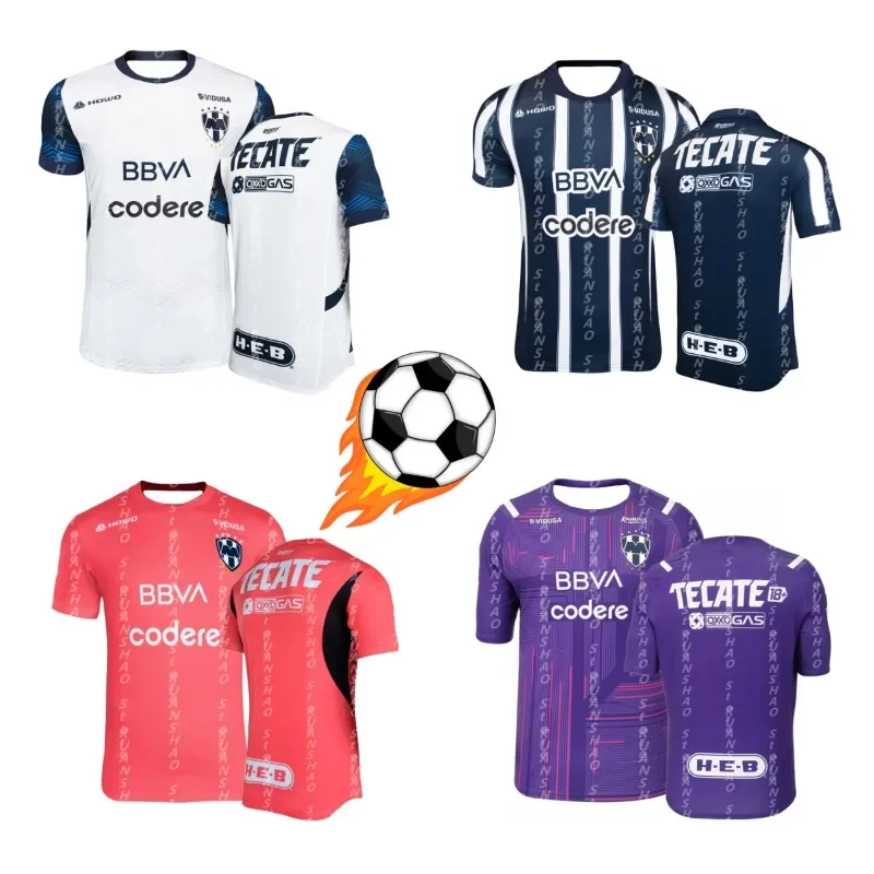 Men'S Fashion Monterrey - 2025-26 Nuovo arrivo stile Rayados Monterrey