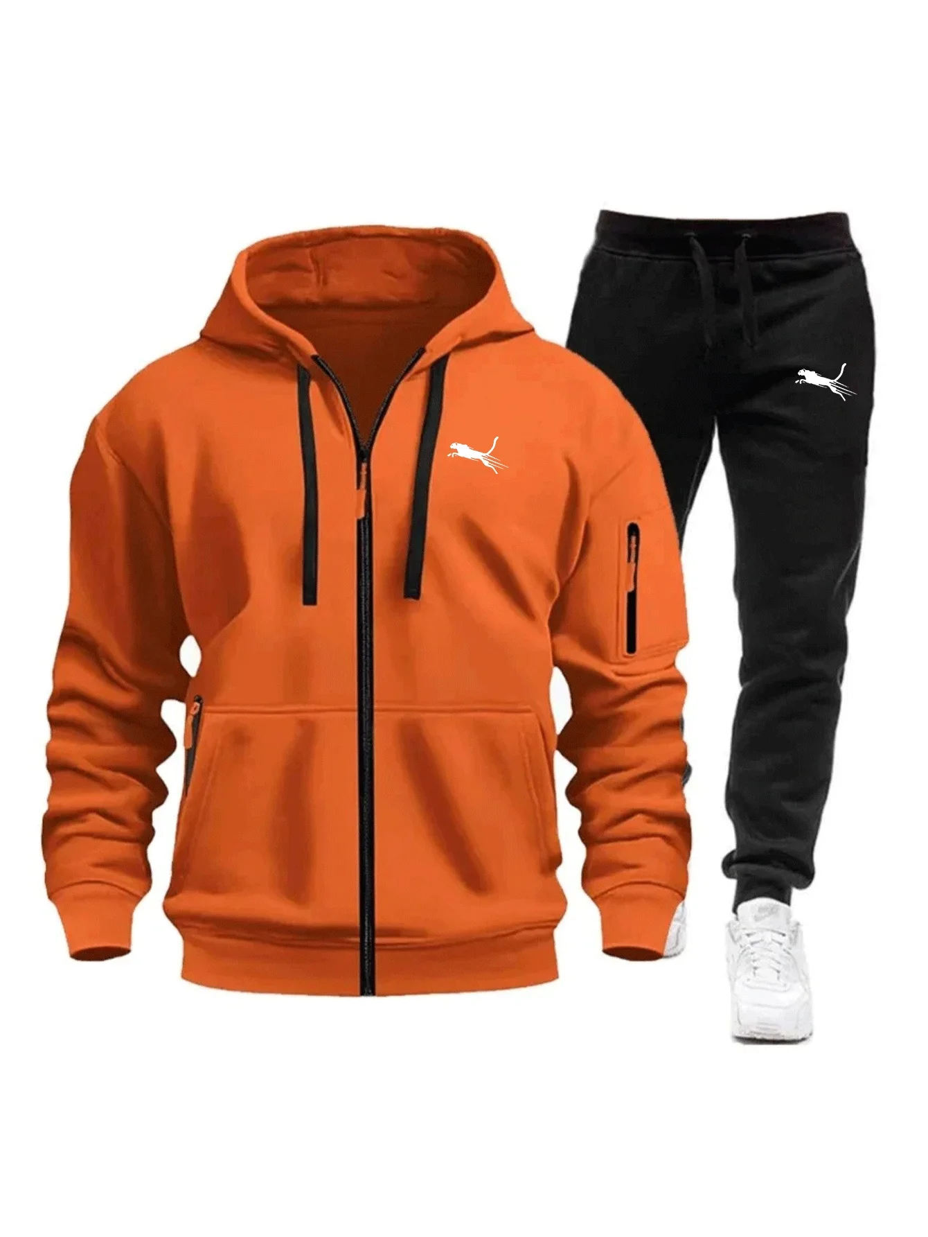 Streetwear Hoodie - Tuta Sportiva Casual da Uomo con