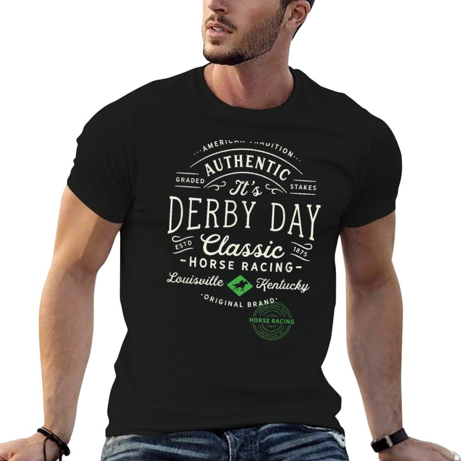 Men'S Fashion Kentucky Derby - Kentucky Derby Kentucky (1) T-shirt alla