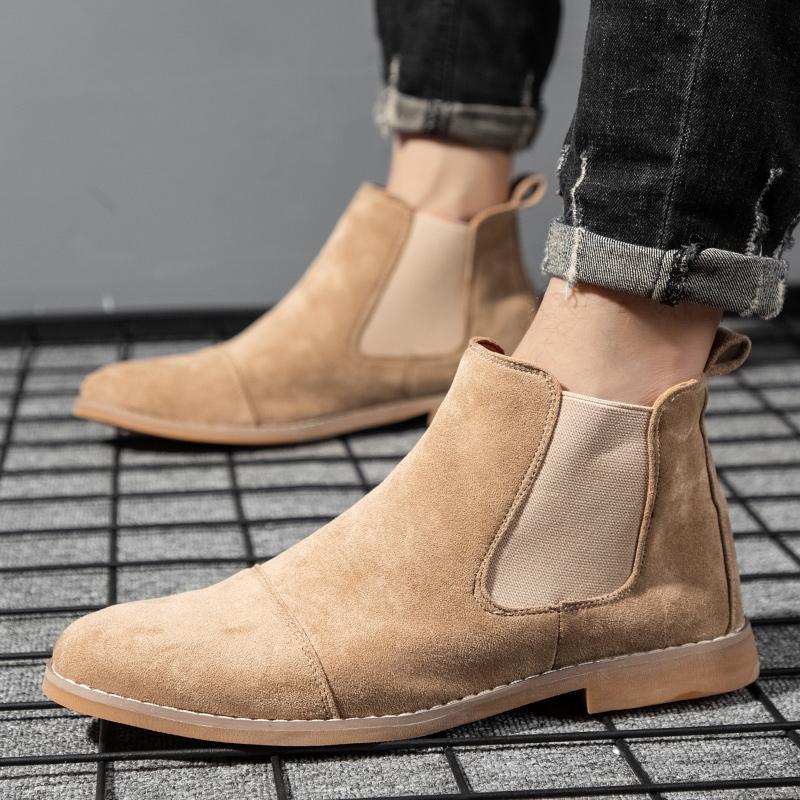 Chelsea Boots Men - Stivaletti Chelsea da Uomo in Pelle