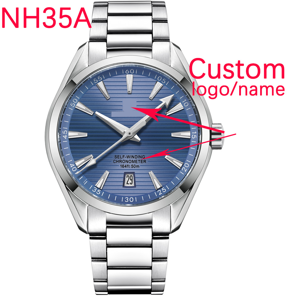 Mens Fashion Bracelet - Lusso NH35 Movt Logo personalizzato 41mm