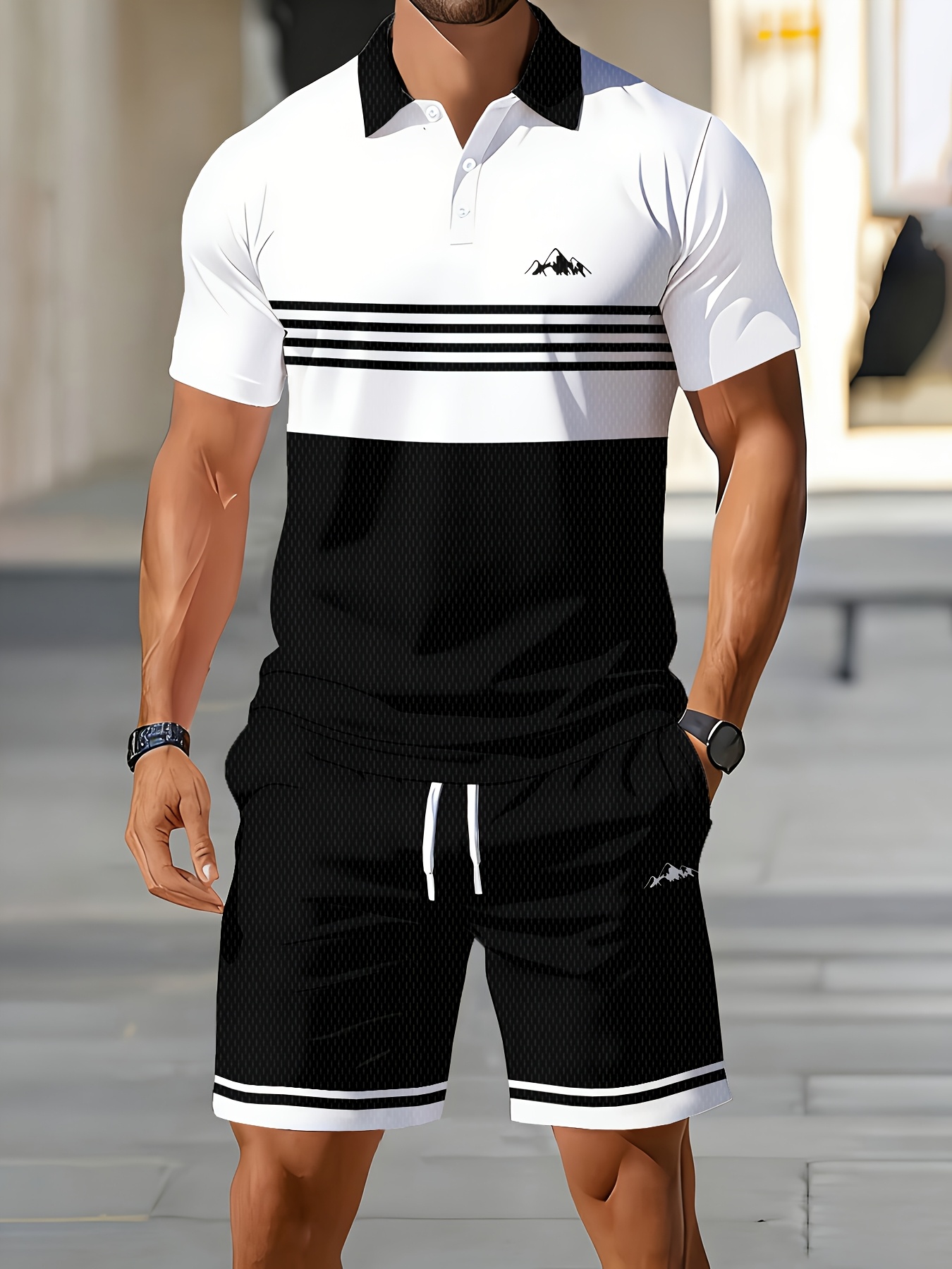 Men'S Fashion Polo Shirt - Completo Polo Uomo Estivo 2026 -