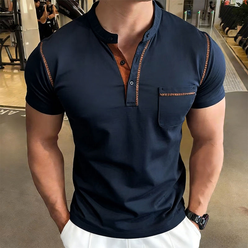 Men'S Fashion Polo Shirt - Nuova Polo da Golf Estiva da
