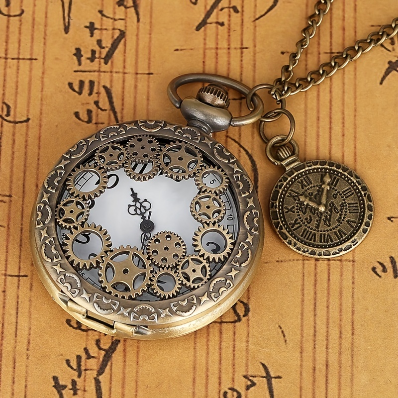 Orologio da tasca al quarzo da - Men Fashion Vintage recensione e prezzo