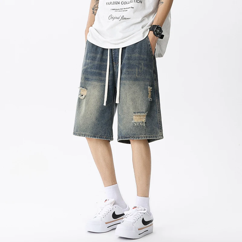 Pantaloncini di jeans sottili  - Men'S Fashion Loose Pants recensione e prezzo