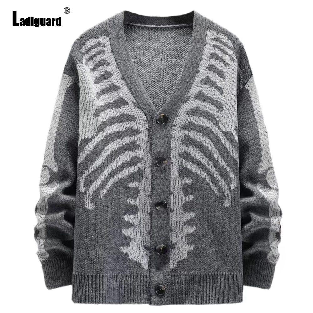 Ladiguard Men maglioni lavorat - Men'S Fashion V Neck Sweater recensione e prezzo