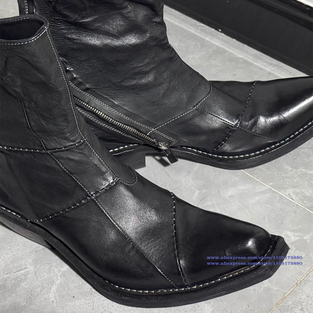 Stivali da uomo in pelle nera  - Chelsea Boots Men recensione e prezzo