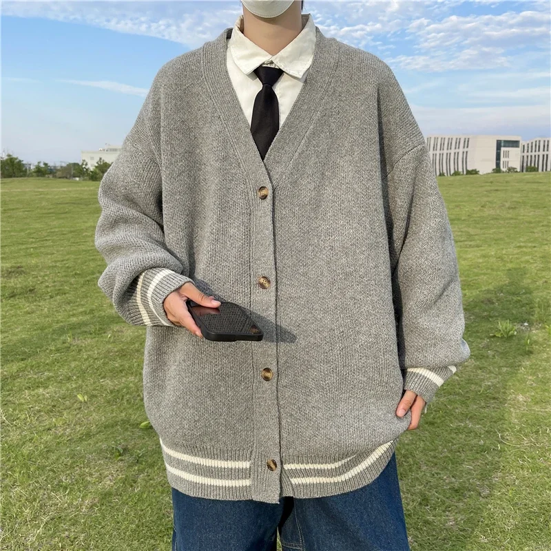 2024 Autunno Inverno Pigro Mod - Men'S Fashion V Neck Sweater recensione e prezzo