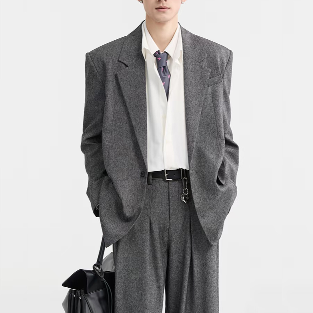 Abito da uomo in due pezzi all - Mens Fashion Dark Grey Pants recensione e prezzo