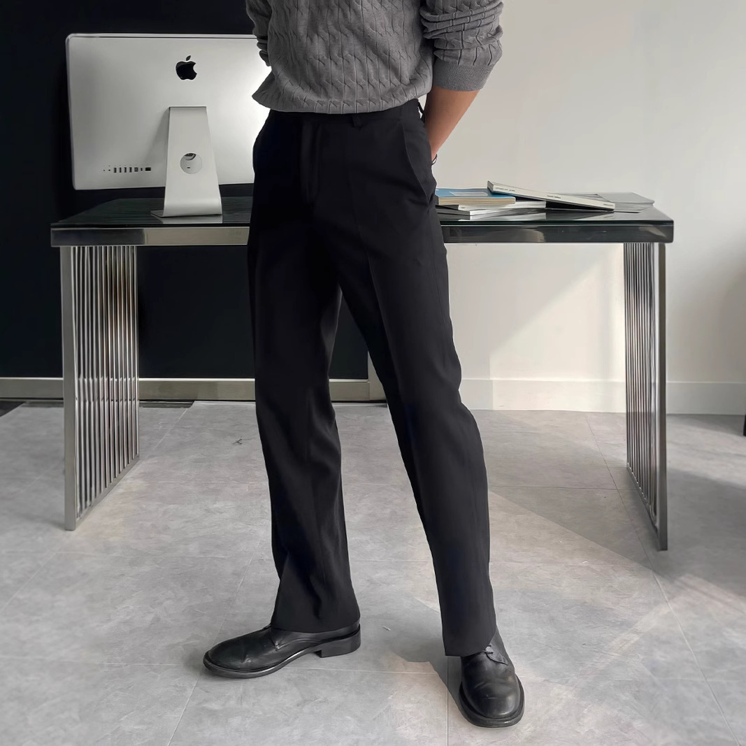 Pantaloni da Uomo Neri e Grigi - Mens Fashion Dark Grey Pants recensione e prezzo