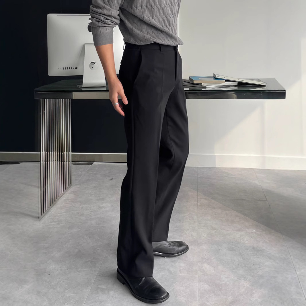 Pantaloni da Uomo Neri e Grigi - Mens Fashion Dark Grey Pants recensione e prezzo