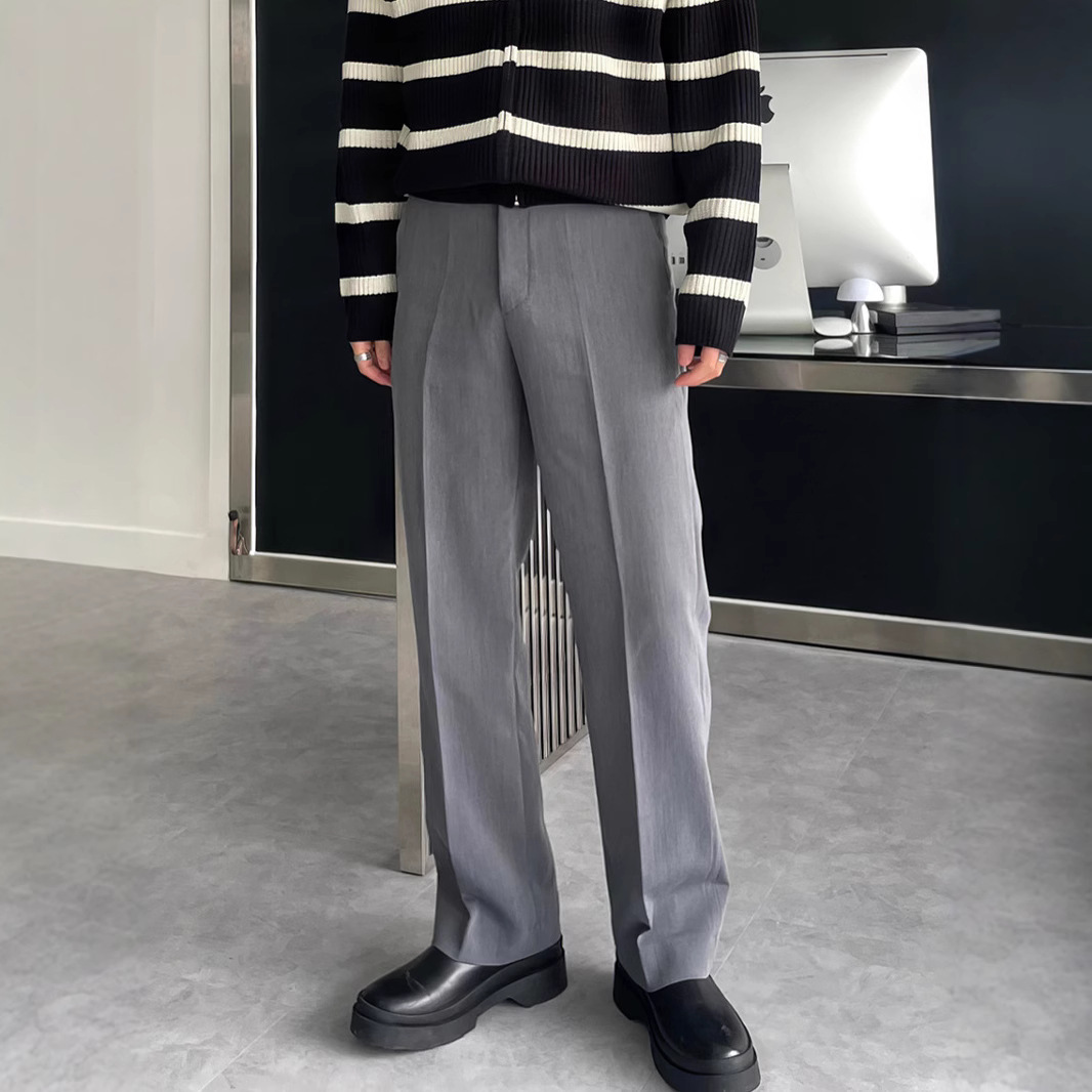 Pantaloni da Uomo Neri e Grigi - Mens Fashion Dark Grey Pants recensione e prezzo