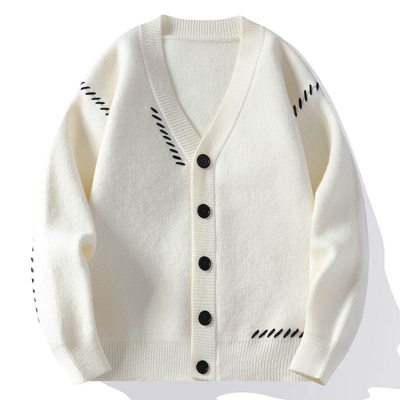 2024 autunno/inverno nuovo Car - Men'S Fashion V Neck Sweater recensione e prezzo