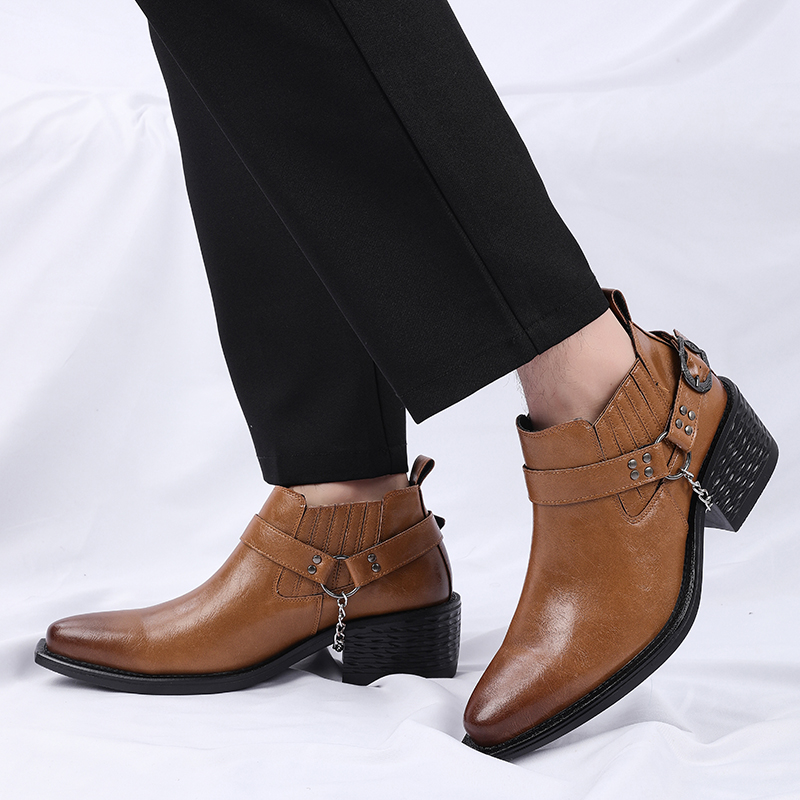 Nuovi Stivali in Pelle di Vacc - Chelsea Boots Men recensione e prezzo