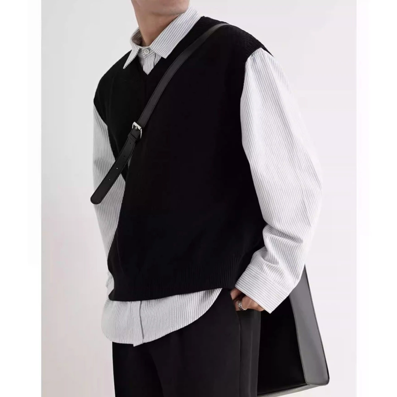 2024 inizio autunno semplice g - Men'S Fashion V Neck Sweater recensione e prezzo