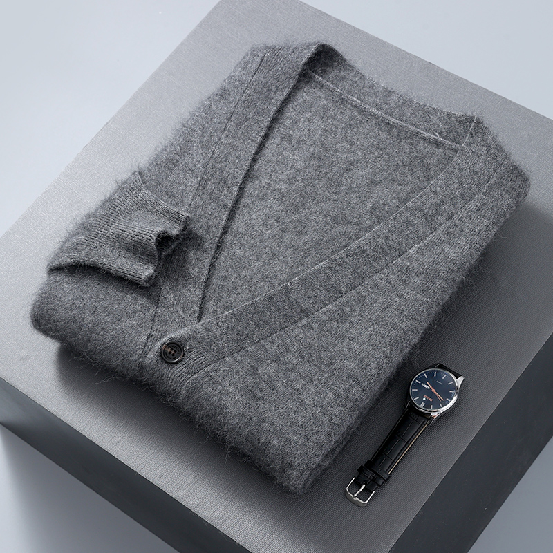 Cardigan da uomo maglione viso - Men'S Fashion V Neck Sweater recensione e prezzo