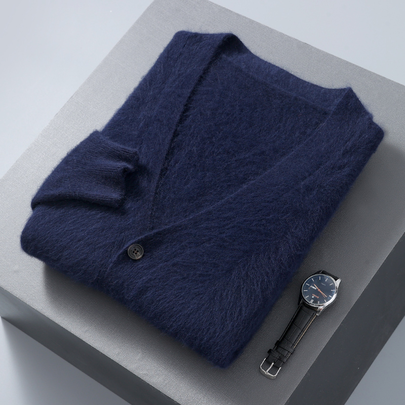 Cardigan da uomo maglione viso - Men'S Fashion V Neck Sweater recensione e prezzo