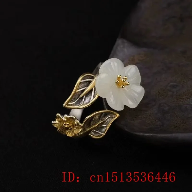 925 Argento Bianco Hetian Giad - Men'S Fashion Rings recensione e prezzo