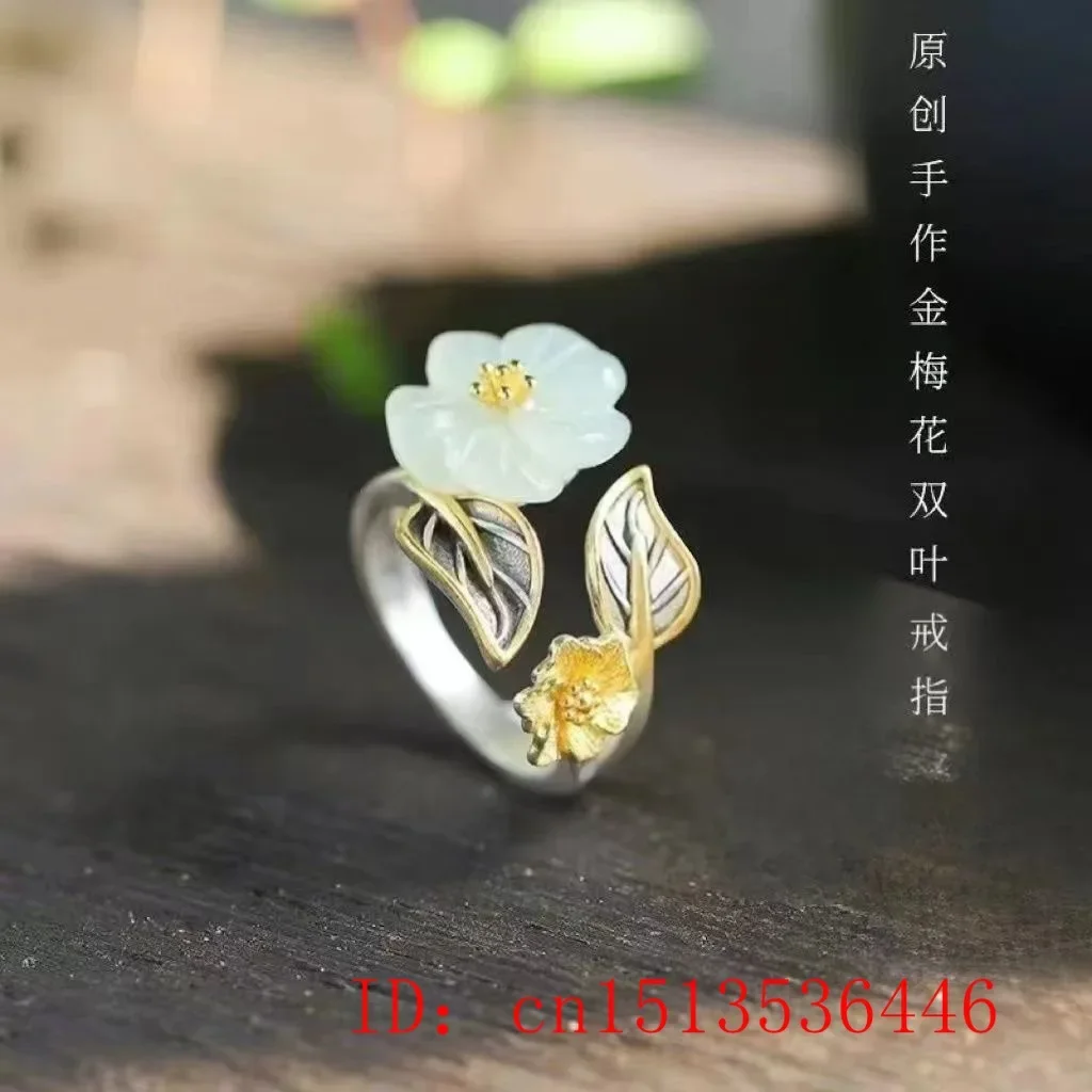 925 Argento Bianco Hetian Giad - Men'S Fashion Rings recensione e prezzo