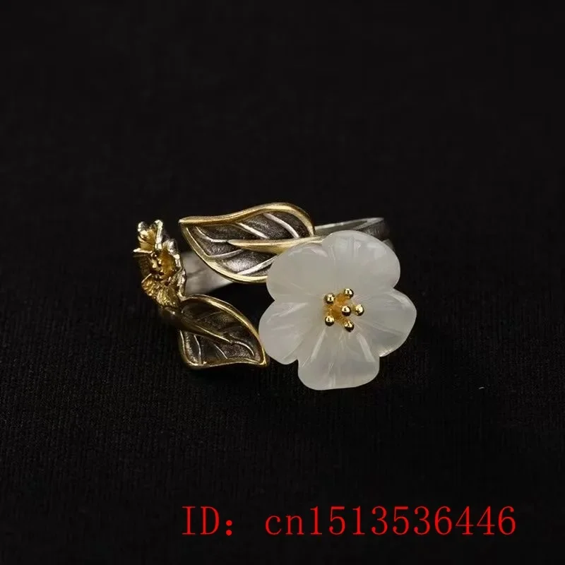 925 Argento Bianco Hetian Giad - Men'S Fashion Rings recensione e prezzo