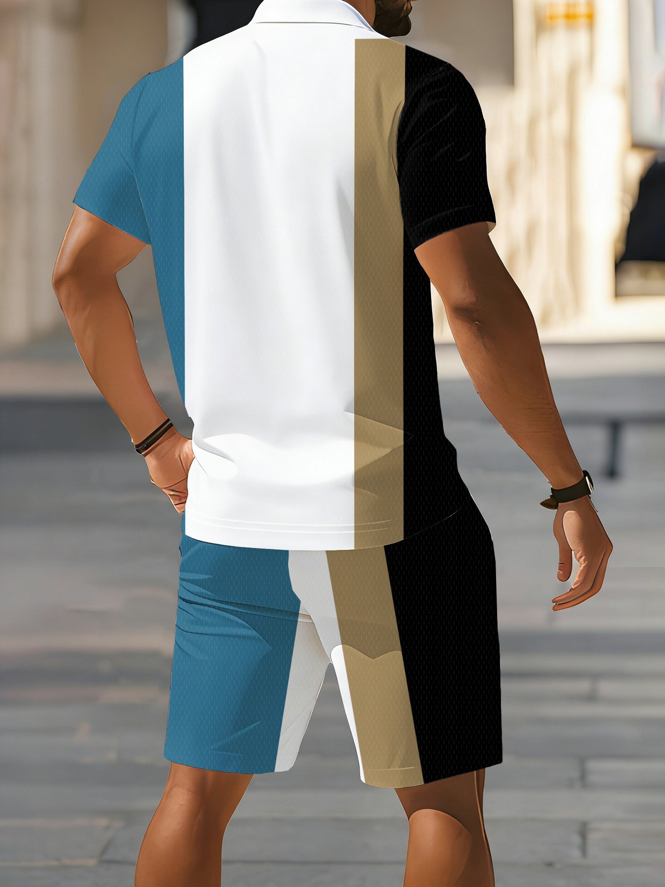 Completo Set Polo Uomo Estivo  - Men'S Fashion Polo Shirt recensione e prezzo