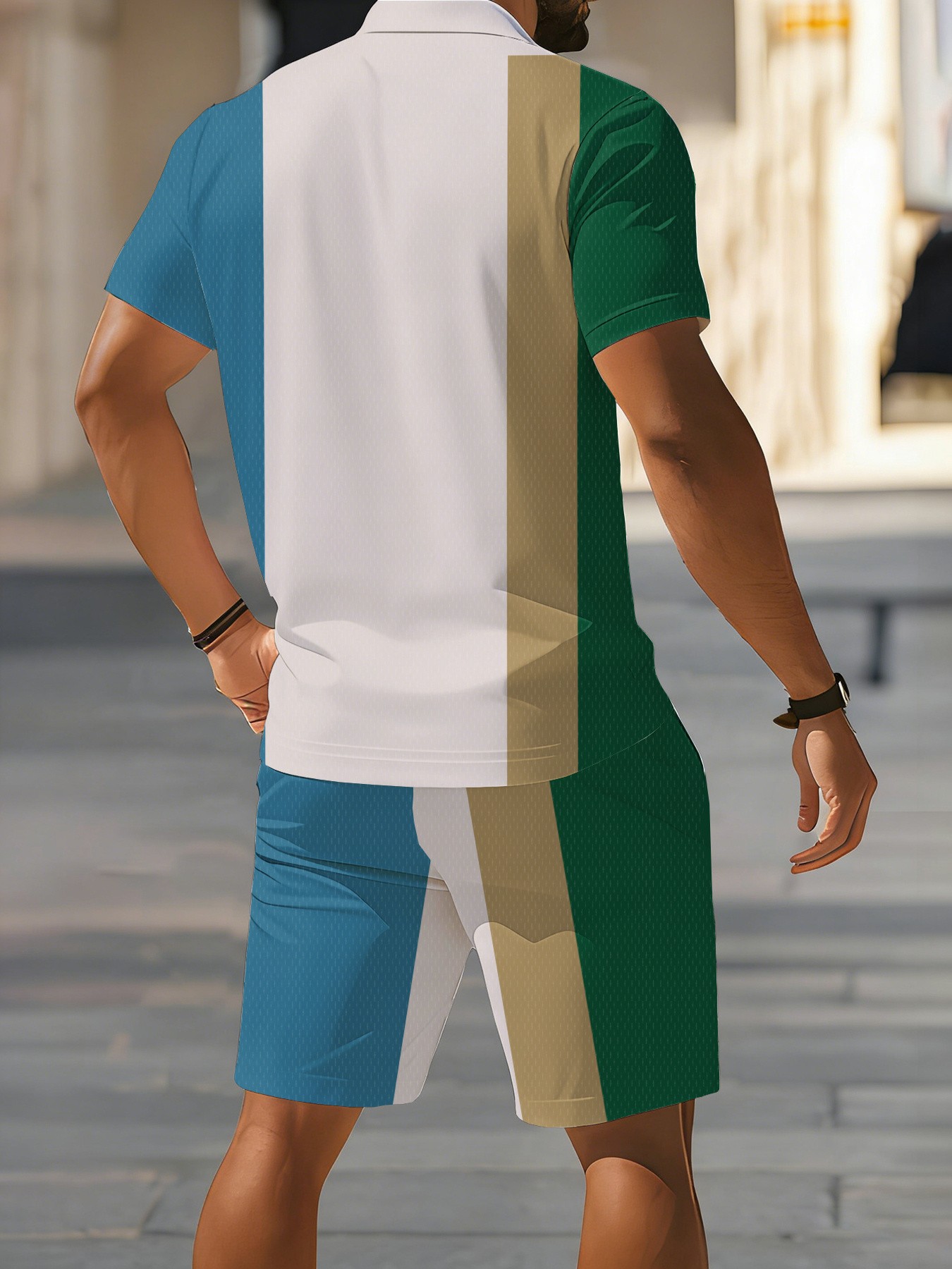 Completo Set Polo Uomo Estivo  - Men'S Fashion Polo Shirt recensione e prezzo