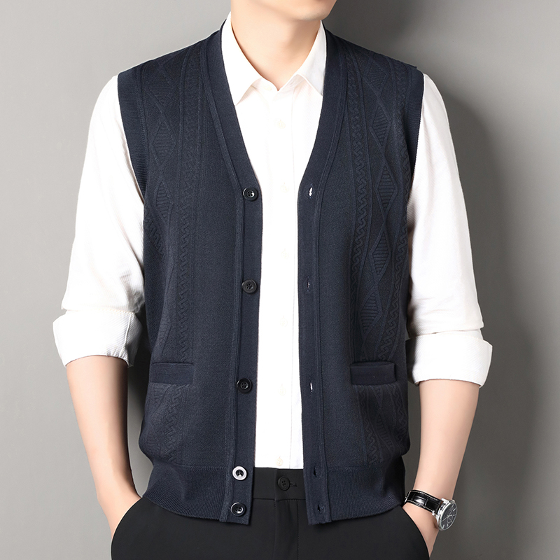 Gilet da uomo autunno inverno  - Men'S Fashion V Neck Sweater recensione e prezzo