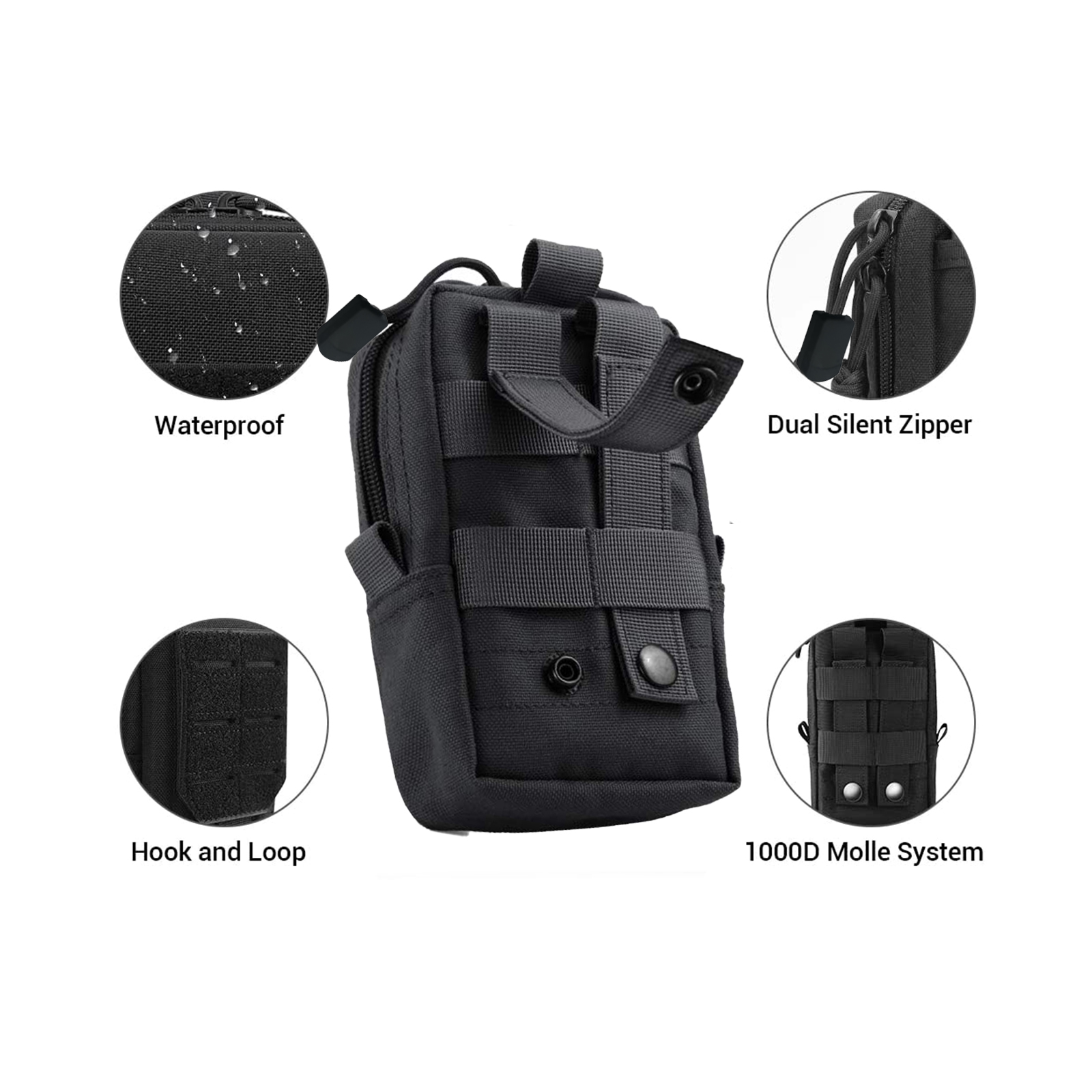 Marsupio tattico Molle Marsupi - Tactical Vest Men recensione e prezzo