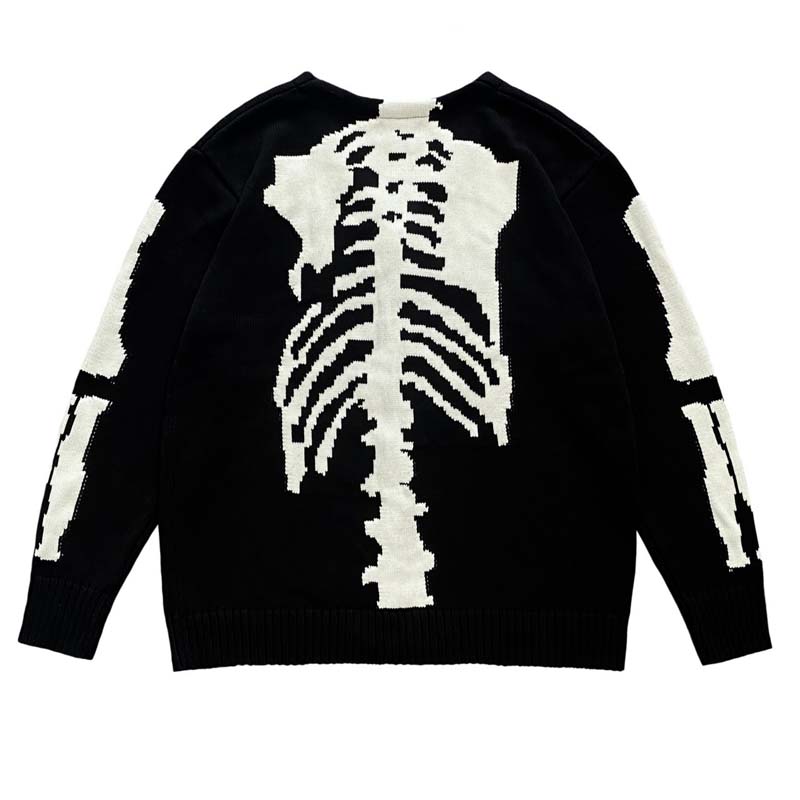 Kapital Vintage Hirata Bone Sk - Men'S Fashion V Neck Sweater recensione e prezzo