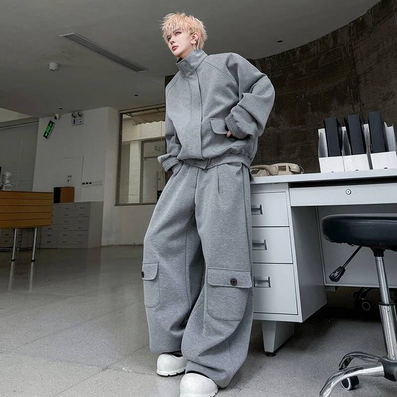 LUZHEN Cardigan Colorato 2026  - Men'S Fashion Loose Pants recensione e prezzo