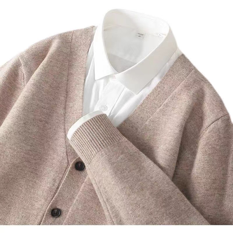 2024 autunno/inverno nuovi uom - Men'S Fashion V Neck Sweater recensione e prezzo
