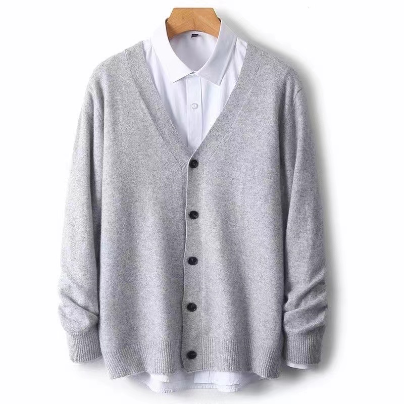 2024 autunno/inverno nuovi uom - Men'S Fashion V Neck Sweater recensione e prezzo