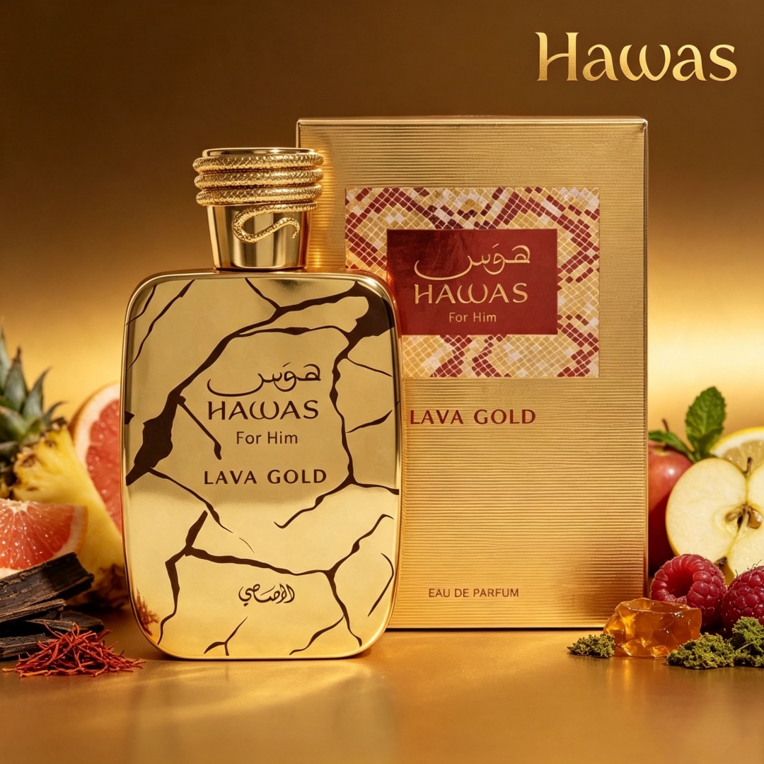 Hawas Lava Gold di Rasasi 100m - Men'S Fashion Perfume recensione e prezzo