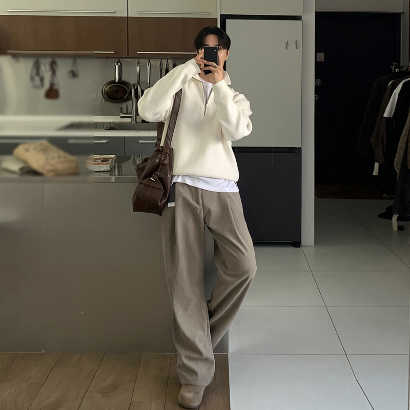 Pantaloni da Uomo Primaverili  - Men'S Fashion Khaki Pants recensione e prezzo
