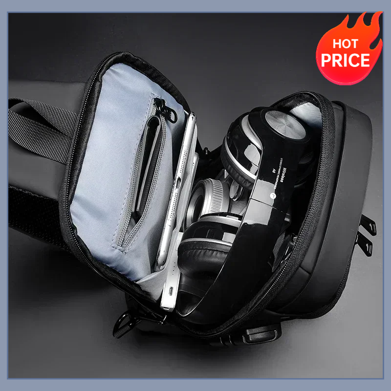 Borsa a tracolla antifurto da  - Fashion Harness Men recensione e prezzo