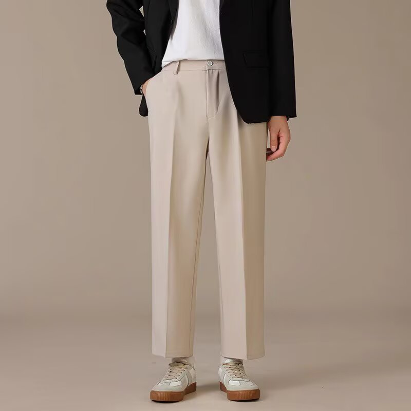 Moda uomo Baggy conciso alla c - Mens Fashion Dark Grey Pants recensione e prezzo
